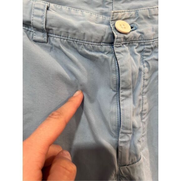 Vineyard Vines By Shep & Ian Light Blue Flat Front Chino Club Short Size 30 - Picture 6 of 14